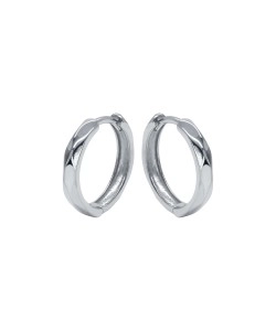 Silver Hoop Earring HO-2410